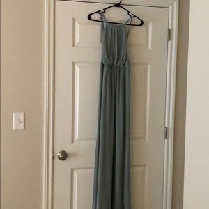 Silver Sage Bridesmaid dress